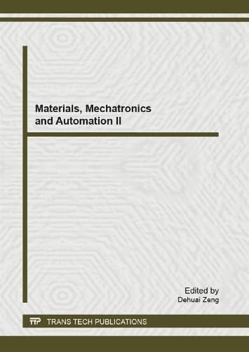 Materials, Mechatronics and Automation II
