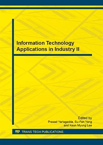 Information Technology Applications in Industry II