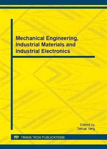 Mechanical Engineering, Industrial Materials and Industrial Electronics