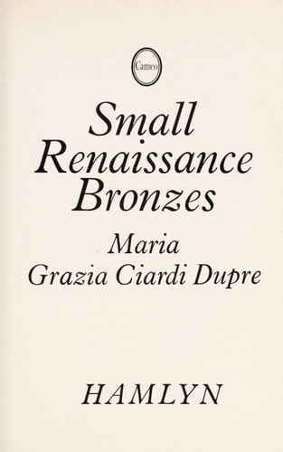 I bronzetti del Rinascimento