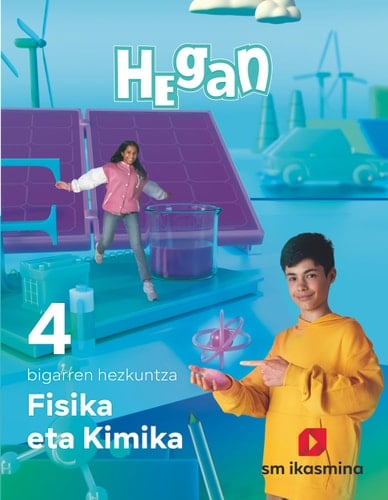 Fisika eta Kimika. 4 bigarren hezkuntza. Hegan