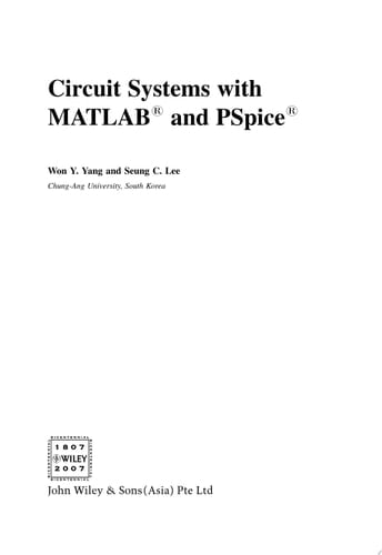 Circuit Systems with MATLAB and PSpice