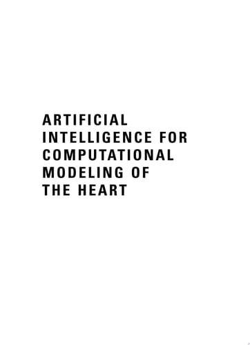 Artificial Intelligence for Computational Modeling of the Heart