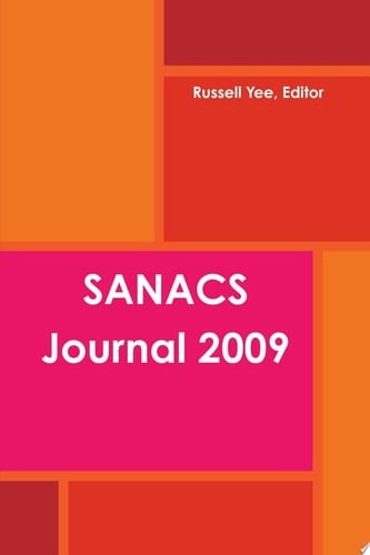 2009 SANACS Journal Journal of the Society of Asian North American Christian Studies