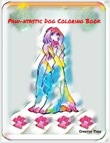 Paw-nstatic Dog Coloring Book