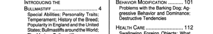 Bull Mastiffs