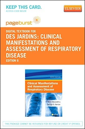 Clinical Manifestations and Assessment of Respiratory Disease Pageburst Retail