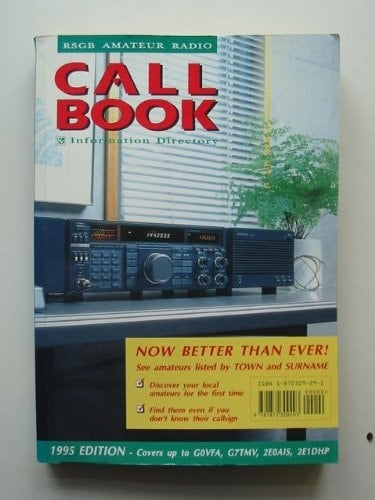 RSGB Amateur Radio Call Book 1995