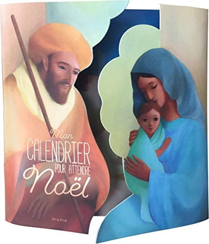 Mon calendrier pour attendre Noël Avec 1 livret Préparons Noël au rythme de la Bible