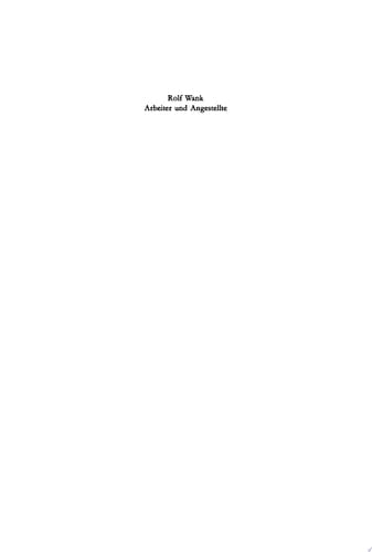 Arbeiter und Angestellte Zur Unterscheidung im Arbeits- und Sozialversicherungsrecht