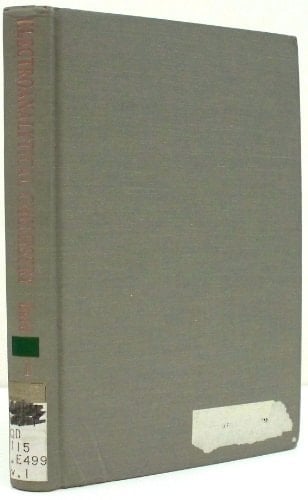 Electroanalytical Chemistry A Series of Advances