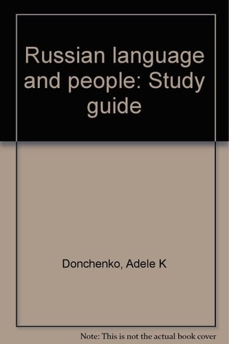 Russian Language and People