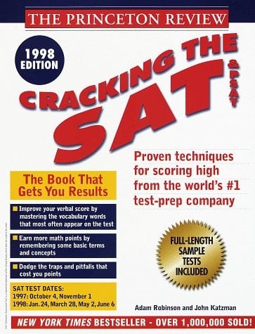 Cracking the SAT and PSAT 1998