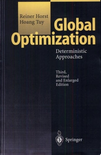 Global Optimization Deterministic Approaches