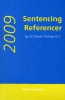 Sentencing Referencer 2009