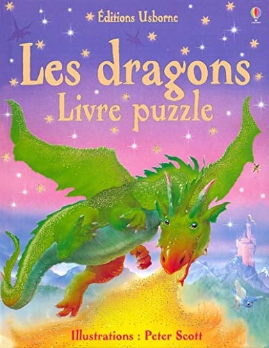 Les dragons Livre puzzle