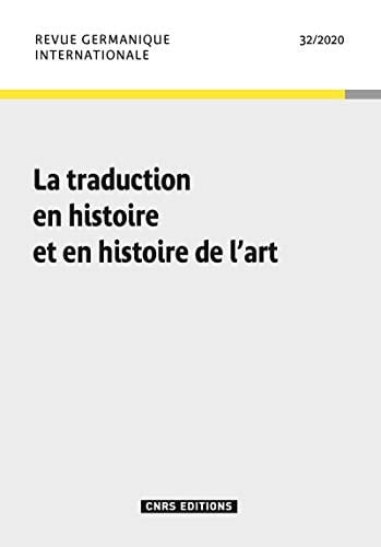 La traduction en histoire et en histoire de l'art