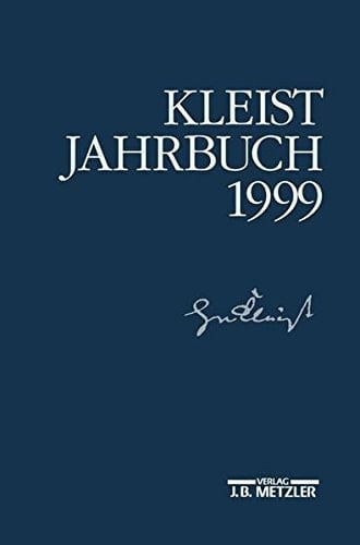 Kleist - Jahrbuch 1999.