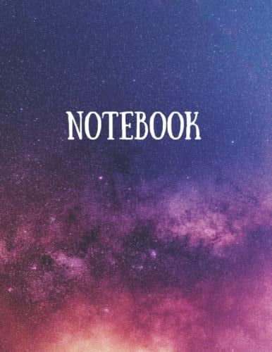 Galaxy Notebook: 200 Pages / 100 Sheets