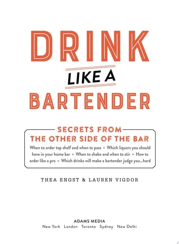 Drink Like a Bartender