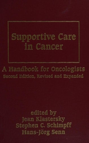 Supportive Care In Cancer A Handbook For Oncologists