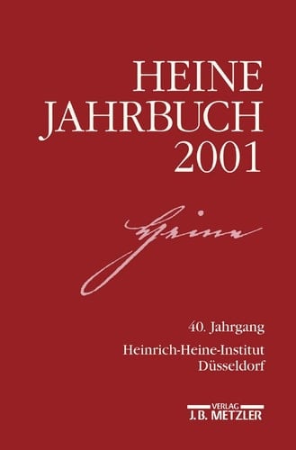 Heine- Jahrbuch 2001 40.Jahrgang