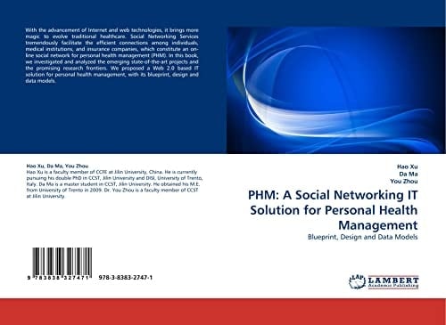 PHM: A Social Networking IT Solution for Personal Health Management Blueprint, Design and Data Models