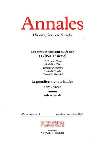 Les statuts sociaux au Japon : XVIIe - XIXe siècle