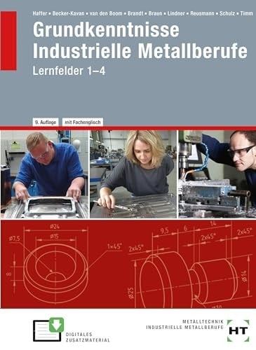 eBook inside: Buch und eBook Grundkenntnisse Industrielle Metallberufe Lernfelder 1-4