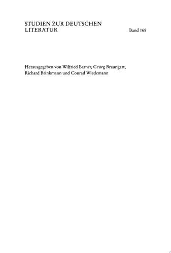 Melancholie im Werk Goethes