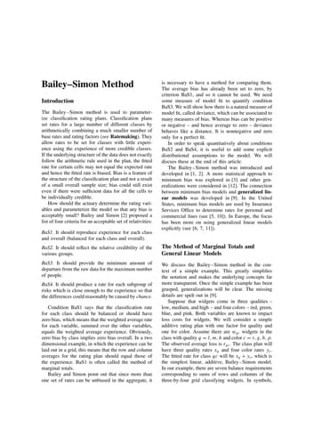 Encyclopedia of Actuarial Science, 3 Volume Set