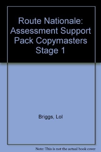 Route Nationale - 1 Assessment Support Pack Copymasters