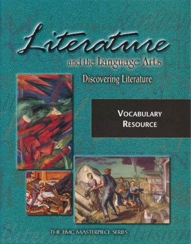 Discovering Literature Vocabulary Resource