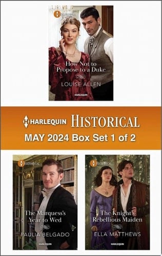 Harlequin Historical May 2024 - Box Set 1 of 2