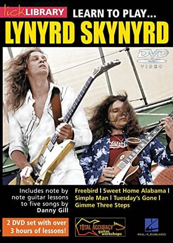 Learn To Play Lynyrd Skynyrd - 2 Dvd Set