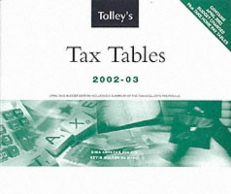 Tax Tables 2002-03