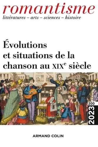 Évolutions et situations de la chanson au XIXe siècle