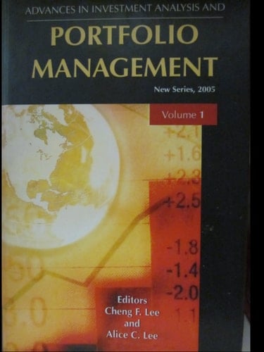 Advances in Investment Analysis and Portfolio Management New Series, 2005