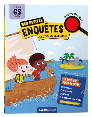 Enquêtes en vacances GS au CP Avec une loupe magique