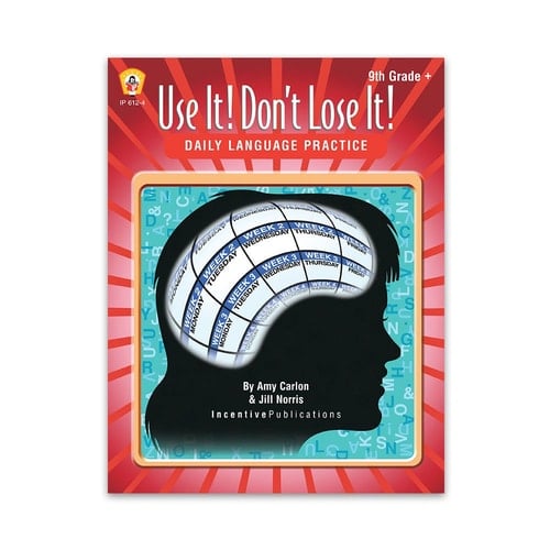 Use It! Don't Lose It! Daily Language Practice Grade 9