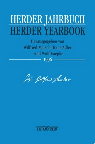Herder-Jahrbuch / Herder Yearbook 1996