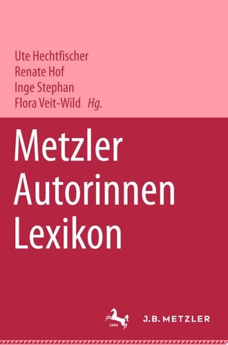 Metzler Autorinnen Lexikon