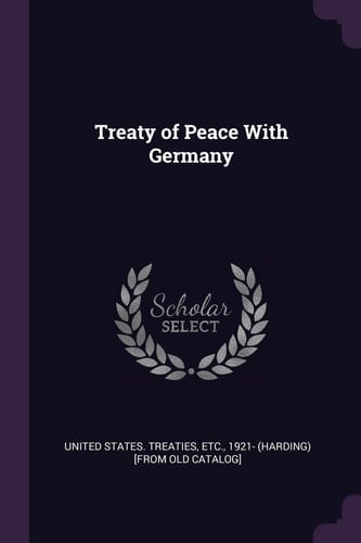 Treaty of Peace With Germany