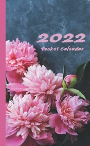 2022 Pocket Calendar 12 Month Pocket Calendar - Personal Monthly Planner 2022 for Purse - Organizer Notebook ... Phone Book,Password Book,Notebook and Calendar. . Flowers Design (Small Calendar)