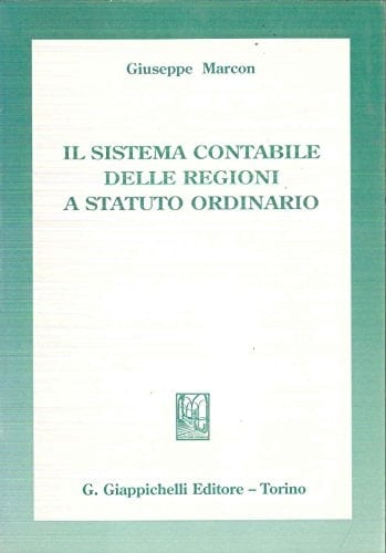 Il sistema contabile delle regioni a statuto ordinario