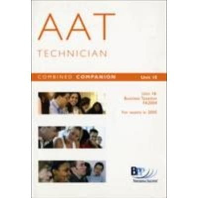 Aat Technician Companion Unit 18 Combined Text and Kit
