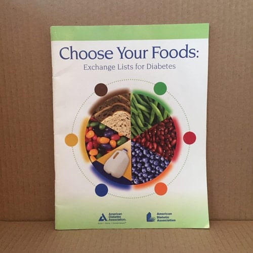 Choose Your Foods Exchange Lists for Diabetics