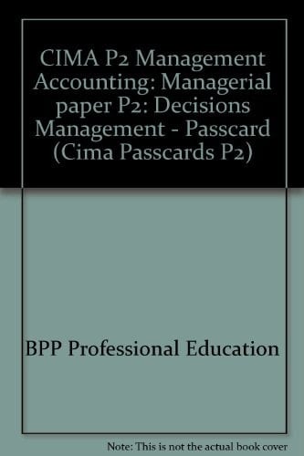 CIMA, for Exams in 2006: Passcards