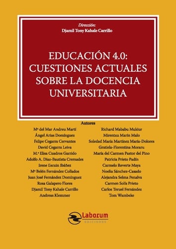 Educación 4.0 : cuestiones actuales sobre la docencia universitaria
