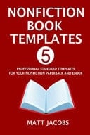 Nonfiction Book Templates 5 Professional Standard Templates For Your Nonfiction Paperback And Ebook